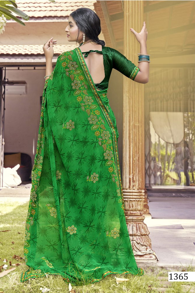 Grih Laxmi By Vallabhi Printed Daily Wear Georgette Sarees Wholesalers In Delhi